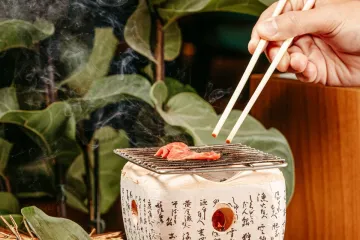 Thịt nướng trên bếp kiểu Nhật