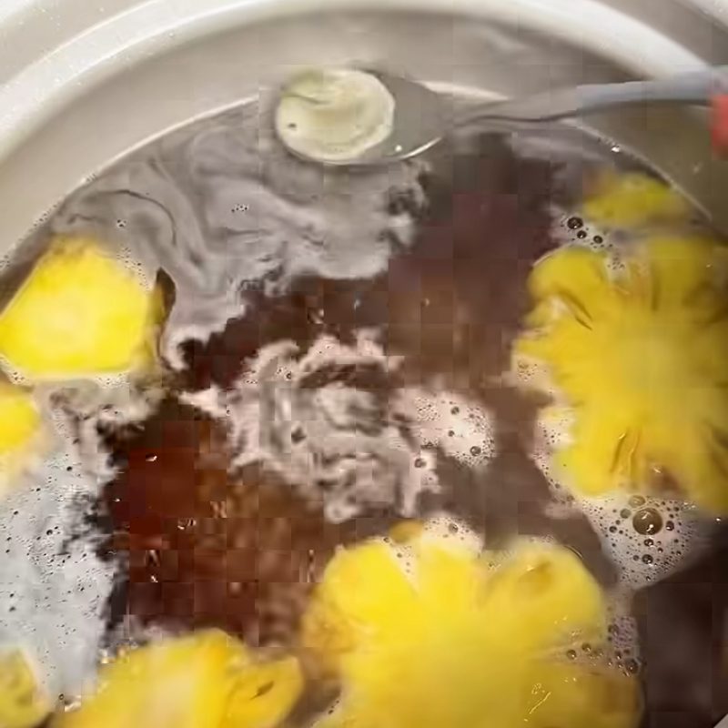 Đun và hớt bọt