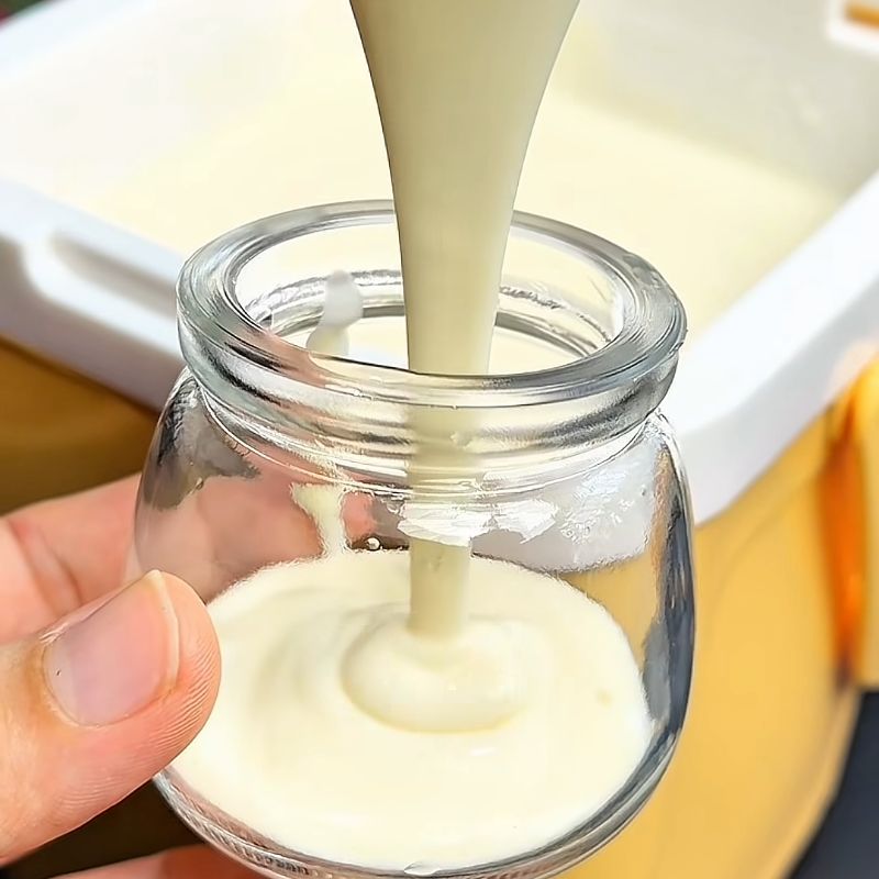 Khuấy mịn và chia hũ
