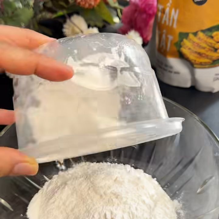 Chuẩn bị bột