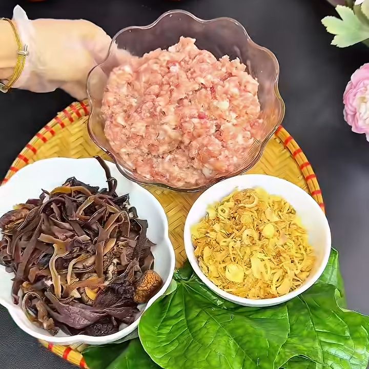 Chuẩn bị nguyên liệu