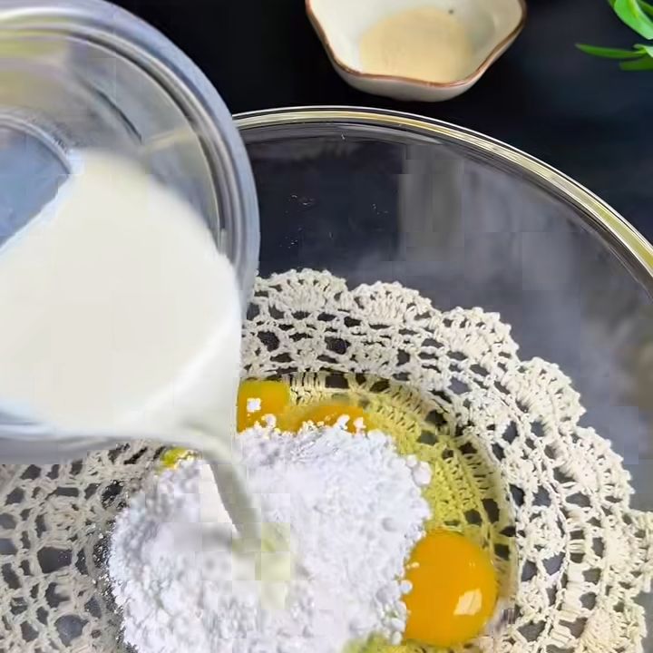 Trộn trứng sữa