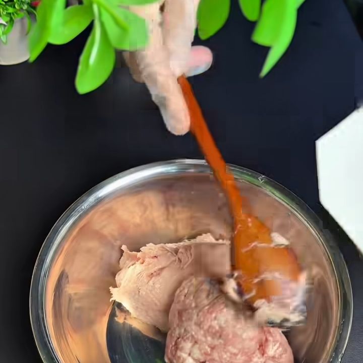 Chuẩn bị thịt
