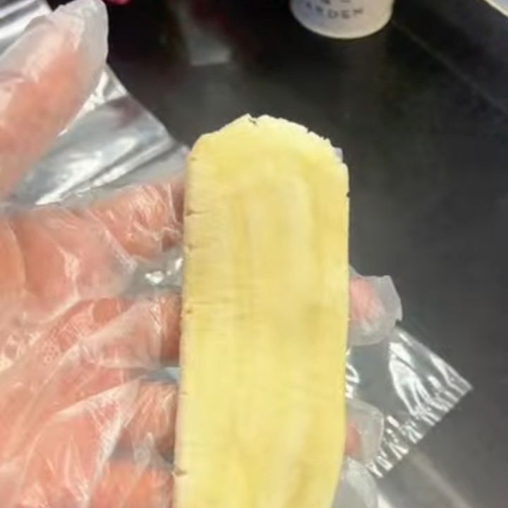 Chuối đã ép