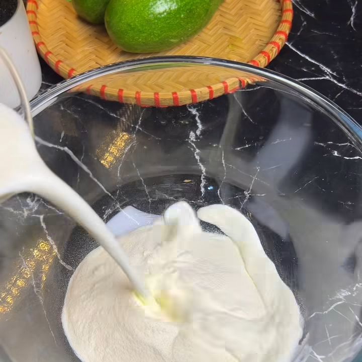 Chuẩn bị whipping cream