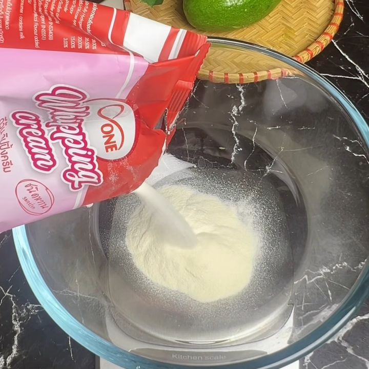 Pha bột whipping