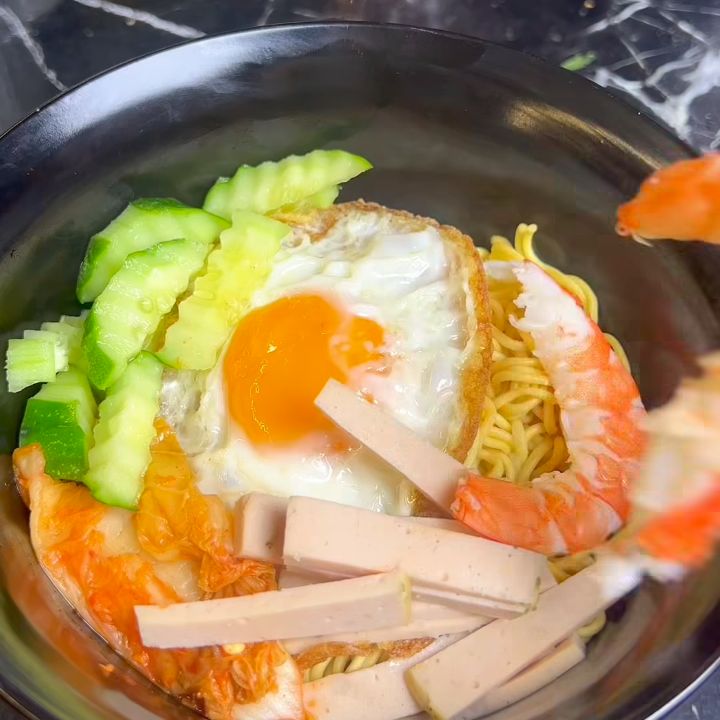 Chuẩn bị mì