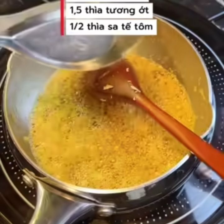 Đun bơ tỏi