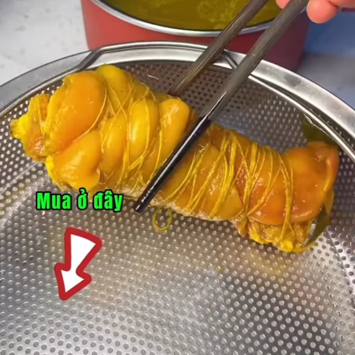Vớt ra để nguội