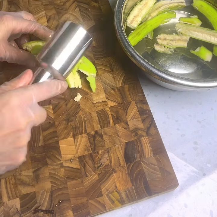 Sơ chế chuối