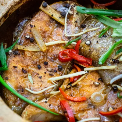 Công thức và cách làm món cá chép kho riềng