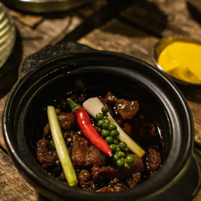 Ếch xào cà ri