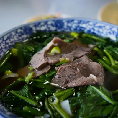 Canh dưa cải bắp bò