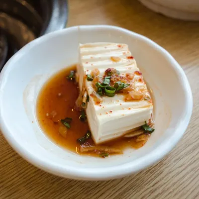 Đậu hũ non sốt hải sản
