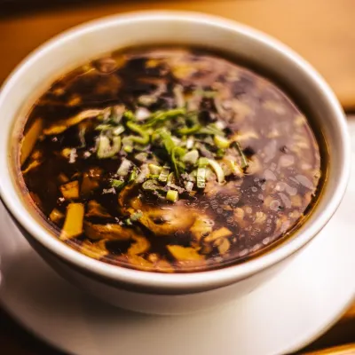 Súp nấm chua cay
