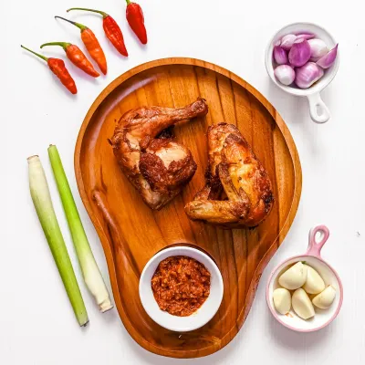 Công thức và cách làm món gà nướng sả ớt