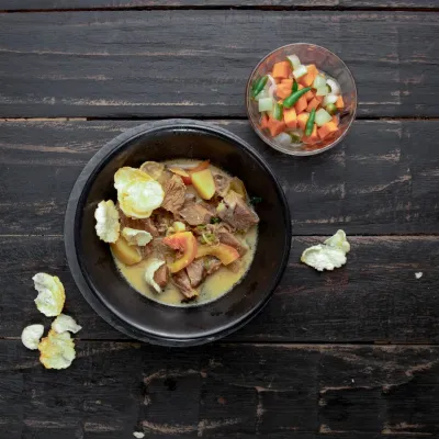 Bò nấu đậu