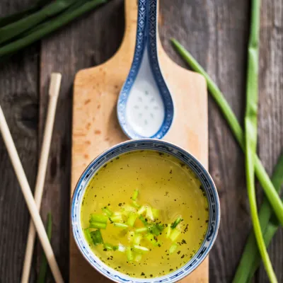 Canh tỏi tây đậu hũ thịt bằm