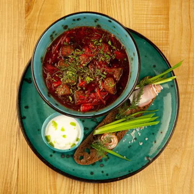 Súp rau củ kiểu Nga