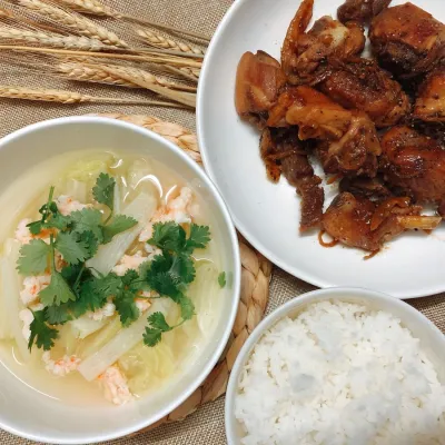 Công thức và cách làm món chân giò kho nấm
