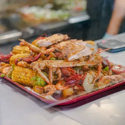 Công thức và cách làm món cua sốt Cajun