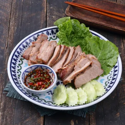 Nọng heo nướng