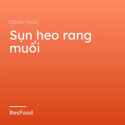 Sụn heo rang muối