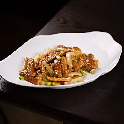 Thịt heo sốt tiêu đen
