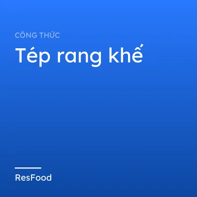 Tép rang khế
