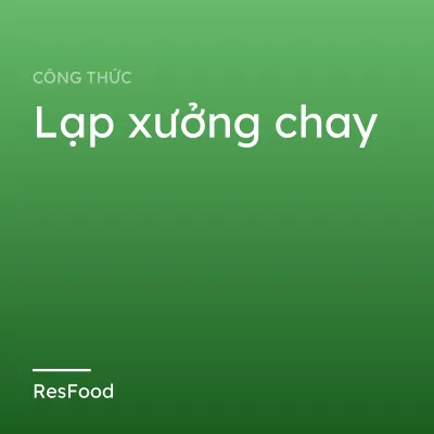 Lạp xưởng chay