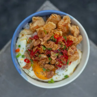 Công thức và cách làm món cơm chiên tỏi