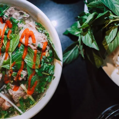 Phở bò viên