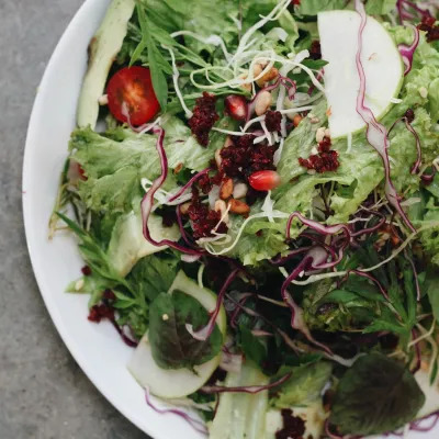 Salad trộn dầu giấm