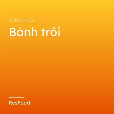 Bánh trôi