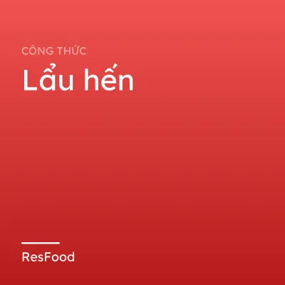 Lẩu hến