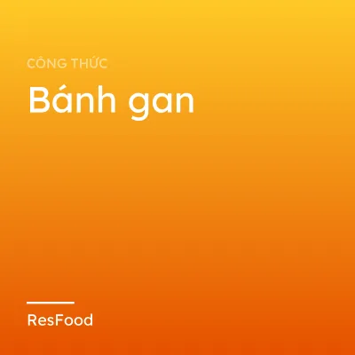 Bánh gan