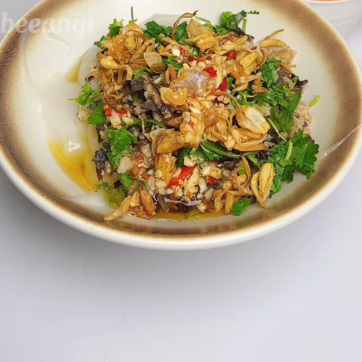Bánh đúc nóng từ cơm nguội