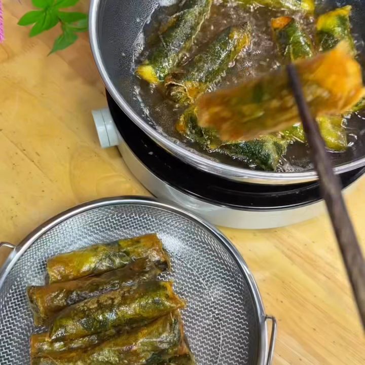 chả ram cá lá lốt chiên giòn