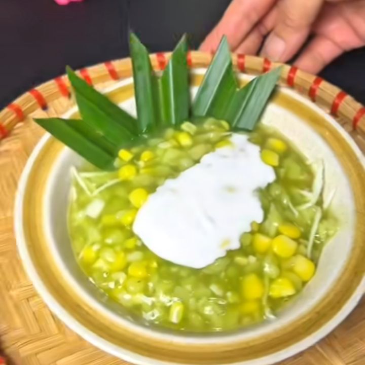 bát chè ngô cốm dừa