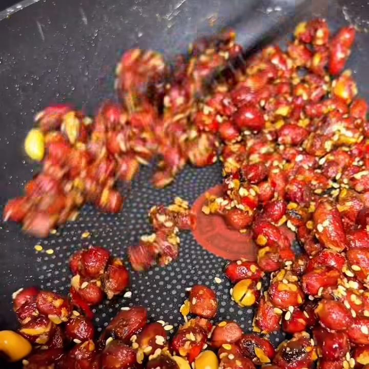 đảo lạc với sốt mắm tỏi