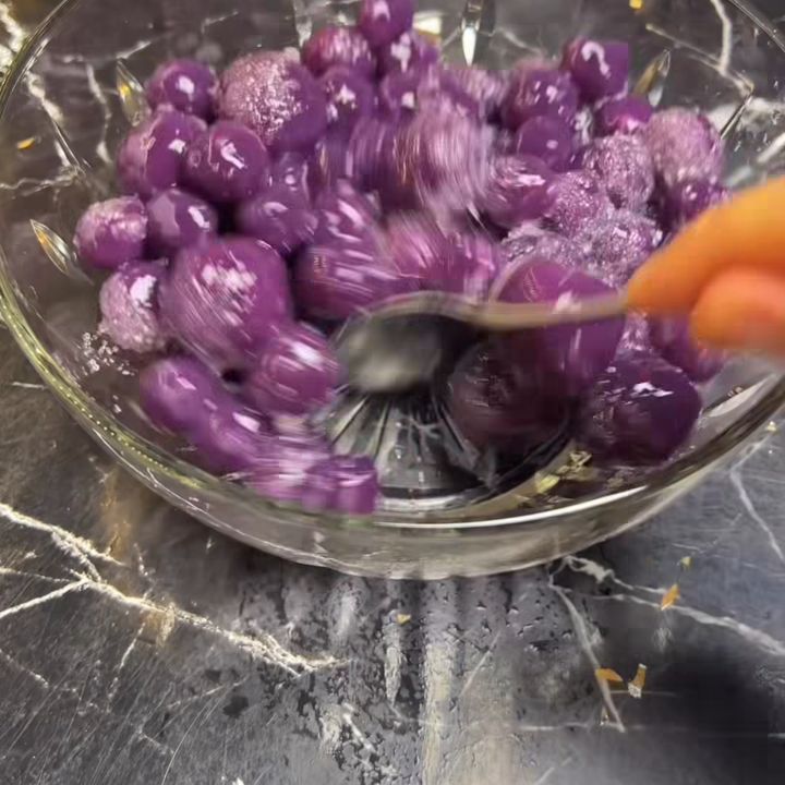 Trân châu khoai môn ngâm đường